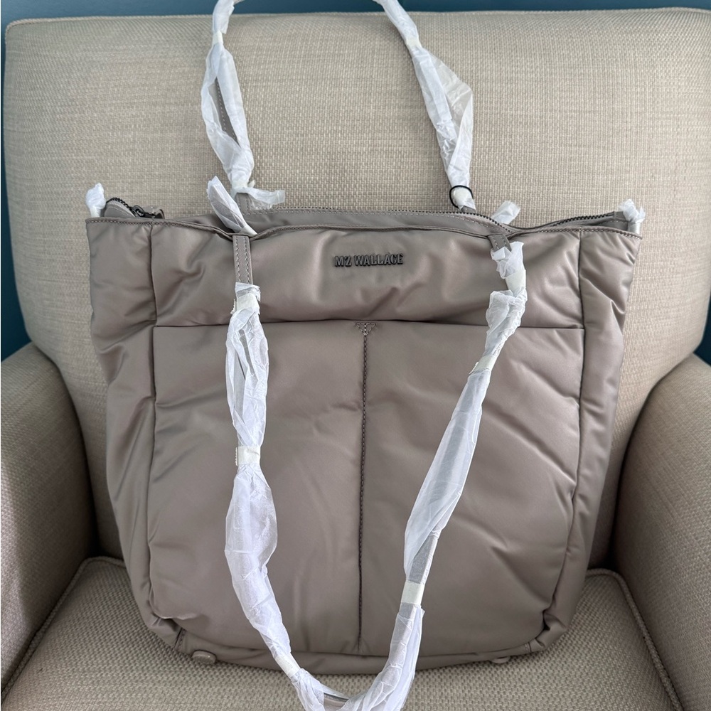 MZW medium Bowery Quatro tote in Atmosphere